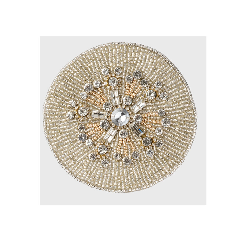 Snowflake Round Coaster