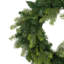 Couronne de Noël artificielle en pin pré-éclairée avec lumières claires de 48 pouces