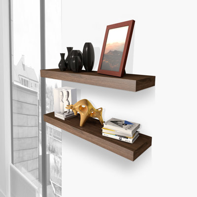 Solid Wood Floating Shelf