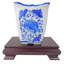 Rectangular Ming-Style Wooden Chinese Vase Stand