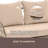 Annell 48.4'' Wicker Outdoor Patio Sectional Set