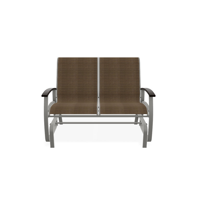 Askar Powder Coated Aluminum Outdoor Glider