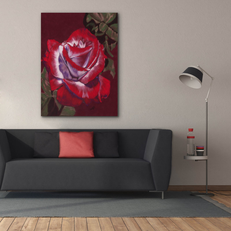 'Ruby' by Barbara Keith, Canvas Wall Art, 54" H x 40" W x 1.5" D