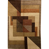 Himalayan Wool Abstract Area Rug
