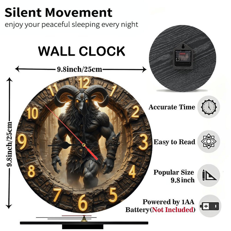 Horloge murale décorative