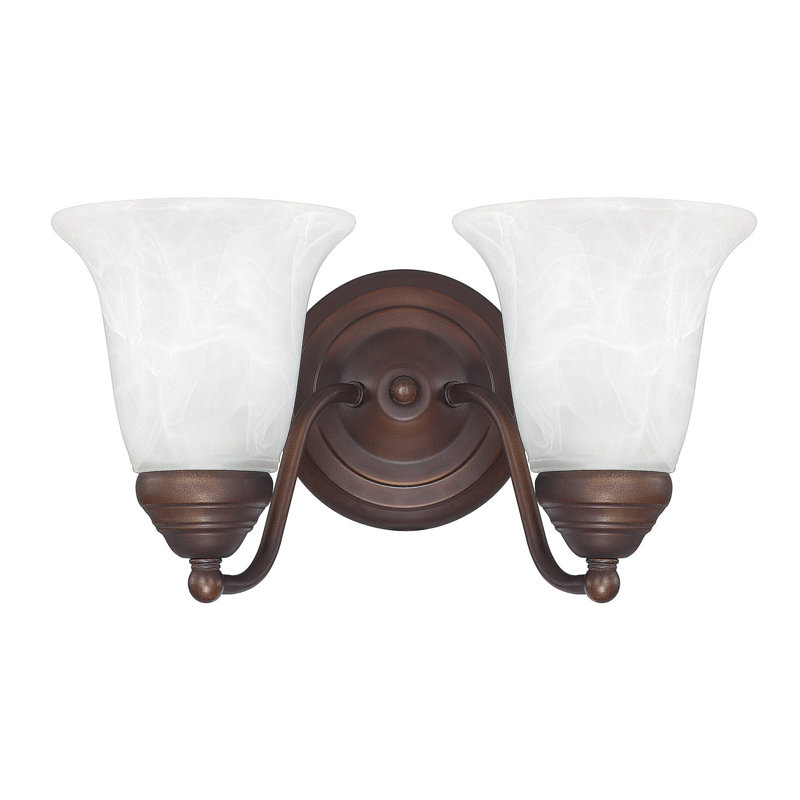 Kellison 2 - Light Dimmable Vanity Light, Bronze