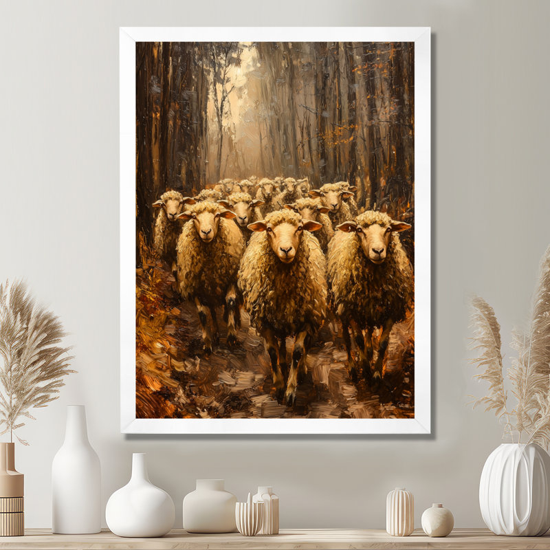 Dontaz - animaux, impressions sur toile, H 20 po x l 12 po, Reproduction encadrée d'une seule photo, Blanc
