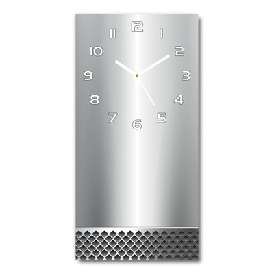 Jememah Glass Wall Clock