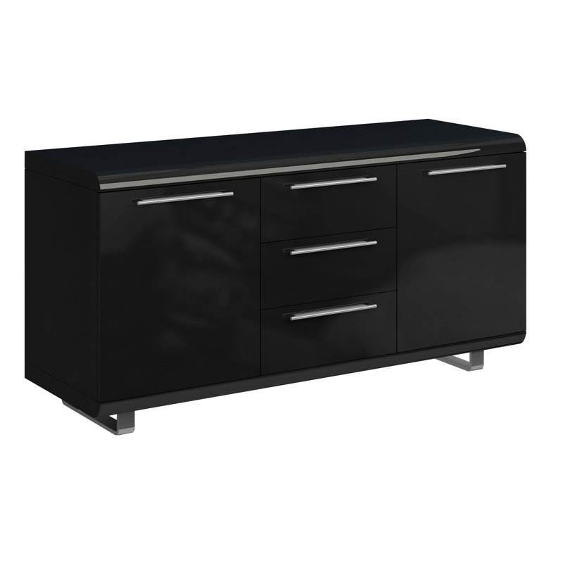 Stephani 155cm Sideboard, Black