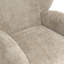 Fauteuil d'appoint inclinable convertible Nordic avec dossier incurvé-2045034995