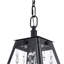 Luminaire suspendu carré à 1 lumière Josette-1709617151