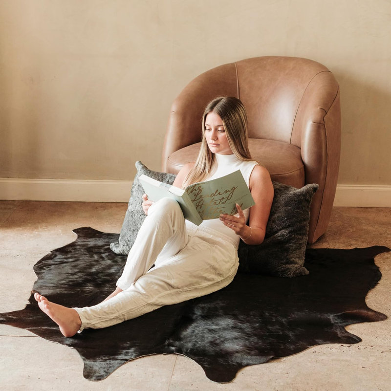  Premium 100% Genuine Cowhide 4'x5'