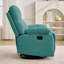 Fauteuil inclinable GEEYOO, fauteuil pivotant à 360° pour salon, petit fauteuil inclinable manuel pour petits espaces-1365673238
