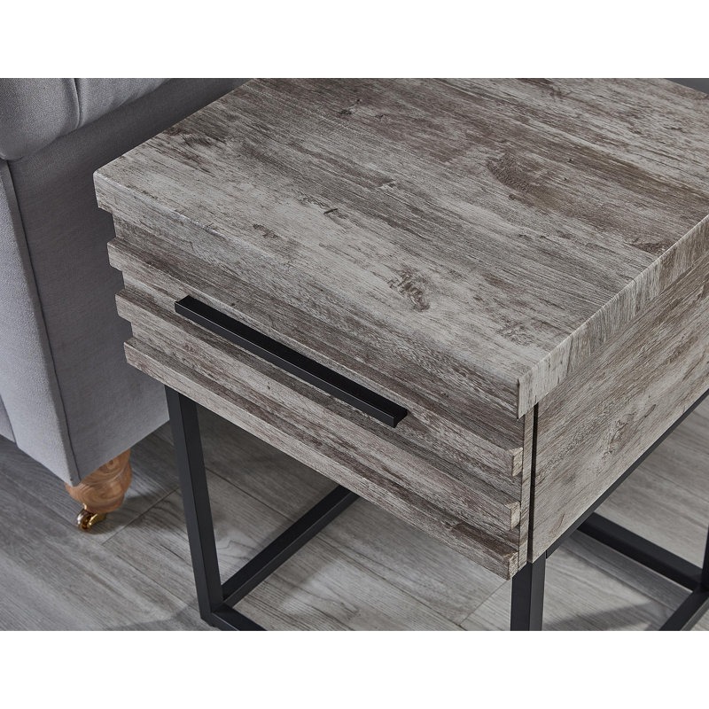 Table de bout avec rangement