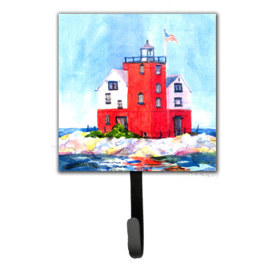 Porte-garde-phare sur le porte-laisse avec porte-bûches et crochet mural