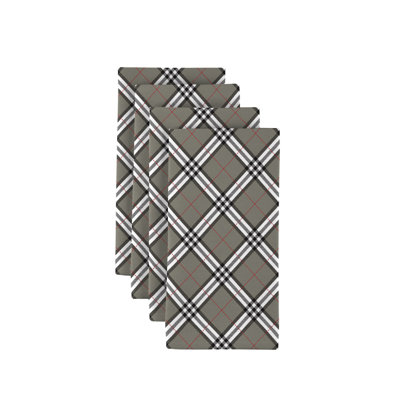 Polyester Geometric Square Napkin