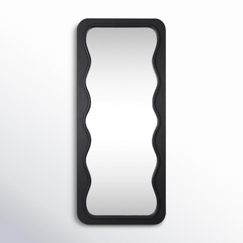 Landover Solid Wood Wavy Mirror