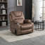 Fauteuil inclinable de 35,5 po de largeur avec système de chauffage et de massage-129492969