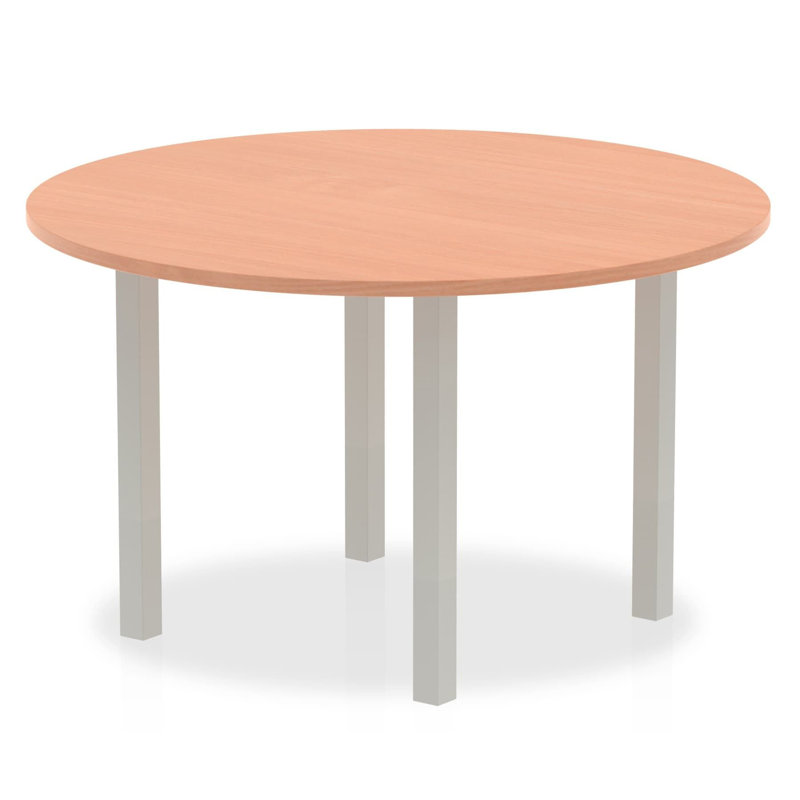 Kyvan 120cm Circle Conference Table, Beech
