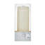 Unscented Realistic-Flame LED Wax Pillar Candles