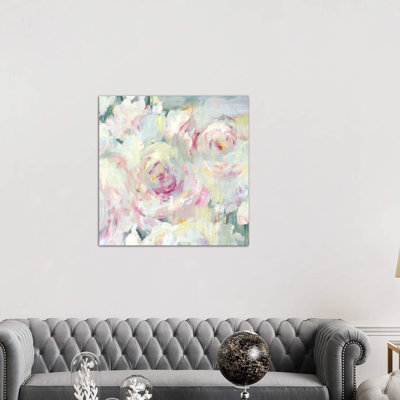 Shabby Peony II by PI Galerie - Wrapped Canvas Print