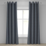 Sateen Blackout Curtains / Drapes Pair