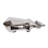 Turribridge Modern Electroplated Silver Finished Kaslo Animal Figure