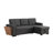 Upholstered L-Shaped Sectional Reversible-88672496