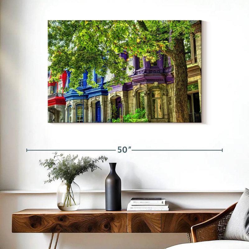 Bâtiments de Montréal, H 26 po x l 39 po
