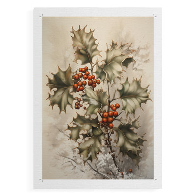 Christmas Holiday Art DCCXIV - Impression sur toile seulement - NON-CADRE