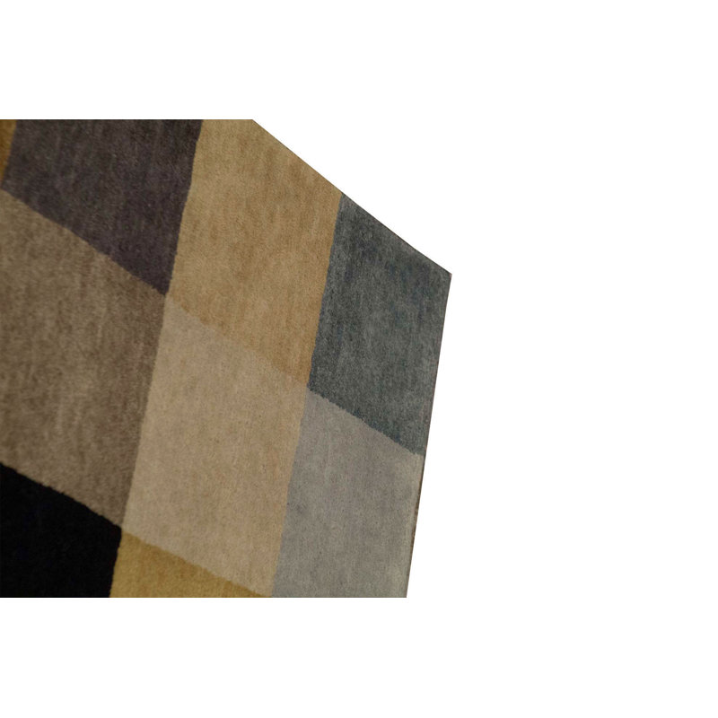 Wool Geometric Area Rug