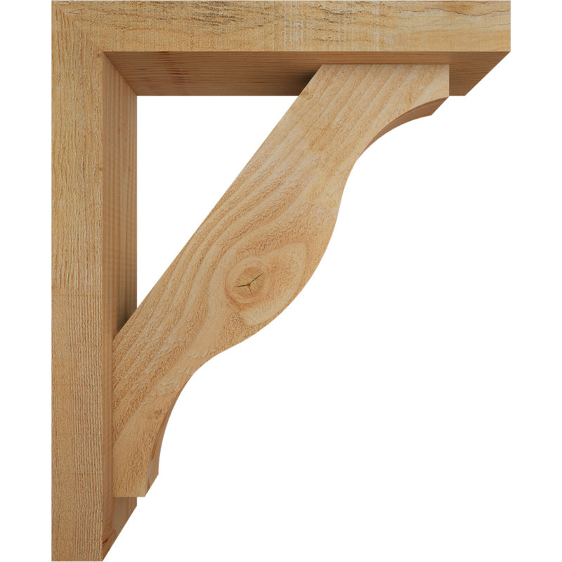 Support Funston Block avec support décalé, 22 X 18, Sapin Douglas de l 4 po (scié brut)