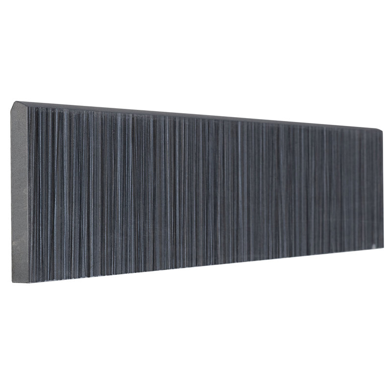 Fabrique 12'' L x 3'' W Porcelain Bullnose Tile Trim