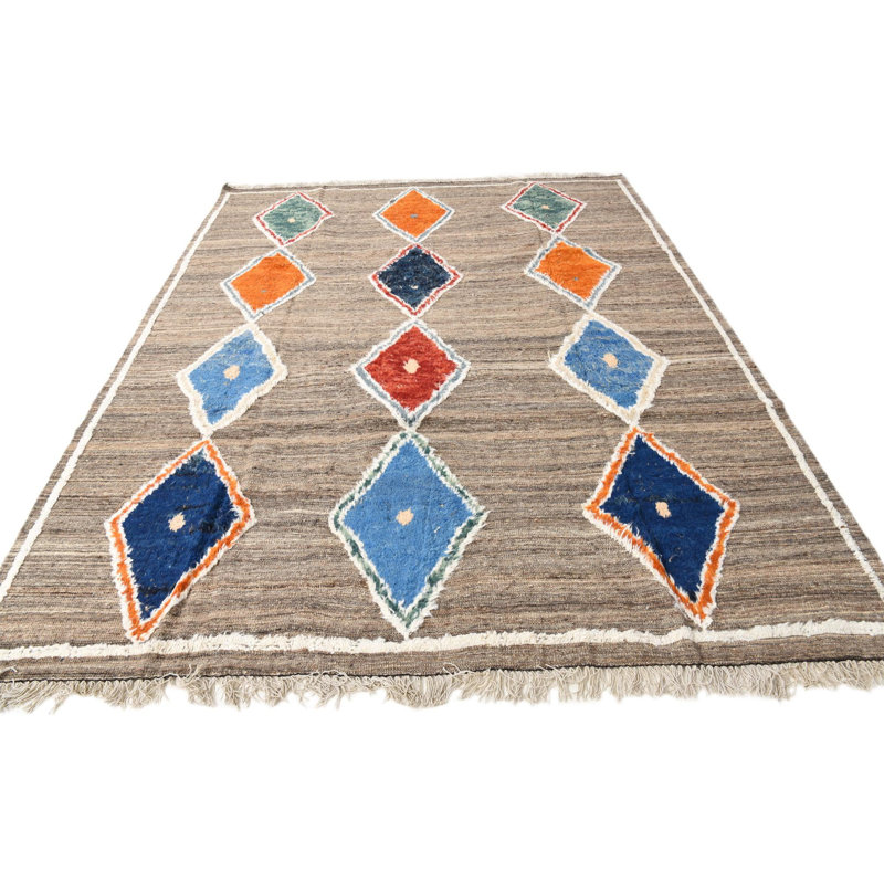 Tapis brun 8 x 11