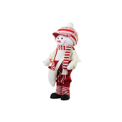 Bonhomme de neige debout