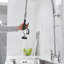 Robinet de cuisine rétractable à poignée double avec accessoires-93524709