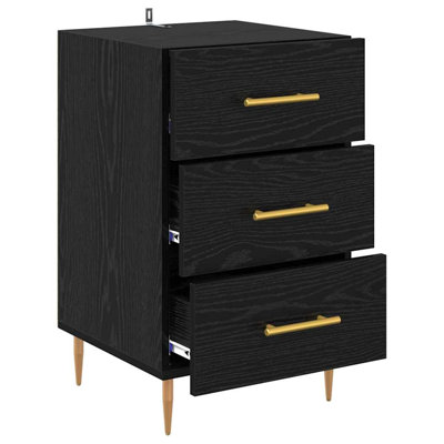 40cm W Manufactured Wood Bedside Table