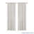100% Linen Room Darkening Back Tab Single Panel-1210365561-1210365562