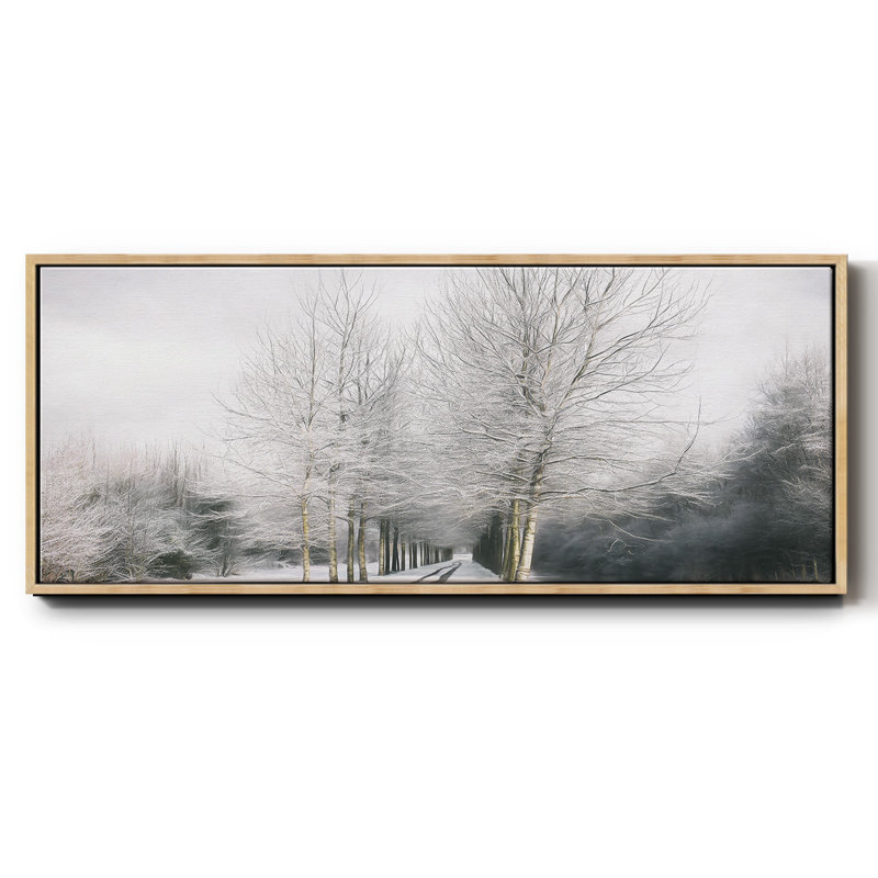 «Winter is Here», toile encadrée, H 8 po x l 20 po