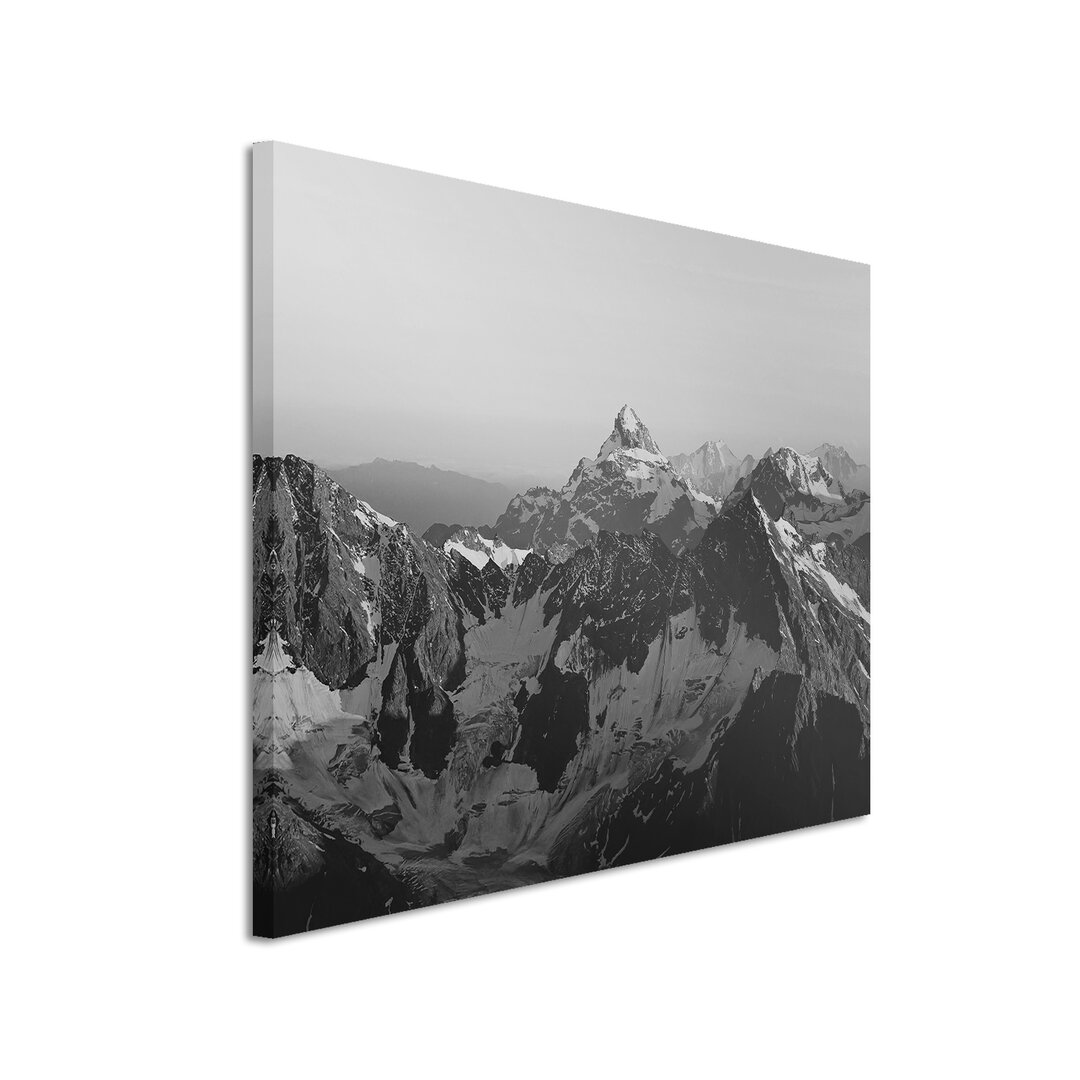 Leinwandbild „Malerische Alpen“, Fotodruck