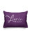 Housse et insert de coussin rectangulaire extérieur Aspire Live in the Moment