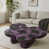 Mauve / Noir sélectionné