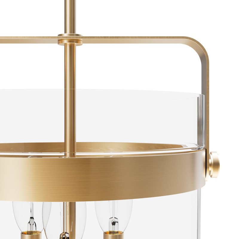  3 - Light Urn Pendant, Alturas Gold