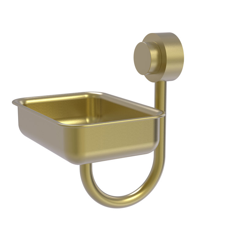 Venus Soap Dish, Satin Brass