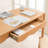 Jacksonburg Solid Wood Writing Desk with Storage Drawer-1590597396