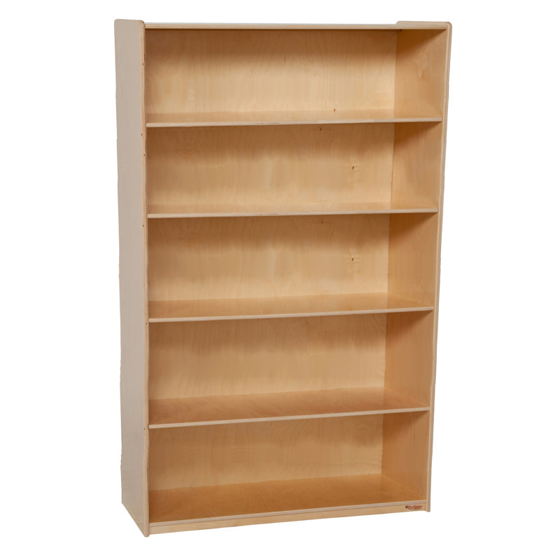 Bookshelf, 59.5"H, Natural