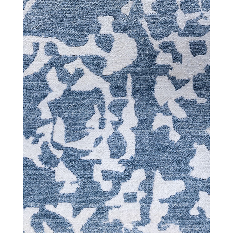 Overdyed One-of-a-Kind 9' 0" x 12' 1" Hand Knotted Area Rug