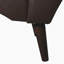 Chaise longue capitonnée en cuir PU avec coussin-771842224