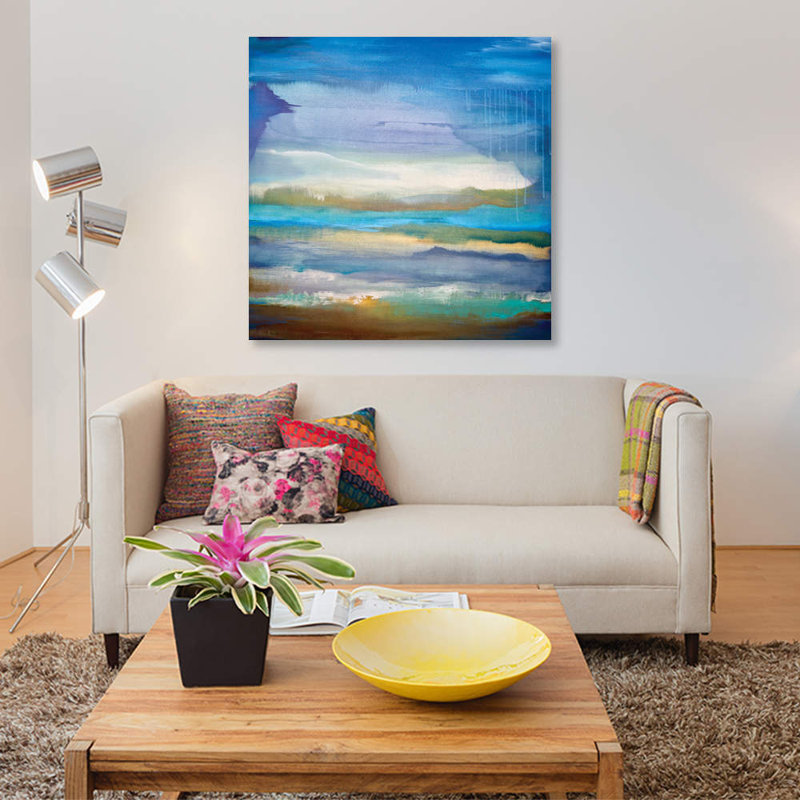 Opening Up by Alicia Dunn - Print, 12" H x 12" W x 1.5" D, No Mat, Wrapped Canvas