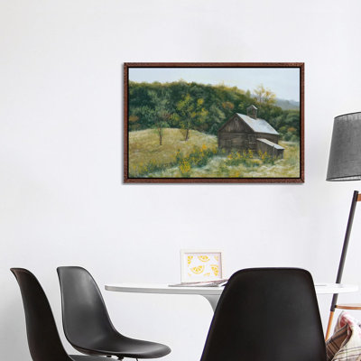 Barn in Vermont 1 Piece Wall Art on Canvas